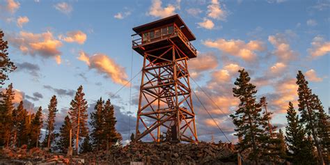 In 1905, the first USFS <b>fire</b> <b>lookout</b> tower was placed in operation in Greenville, Maine. . Fire lookouts near me